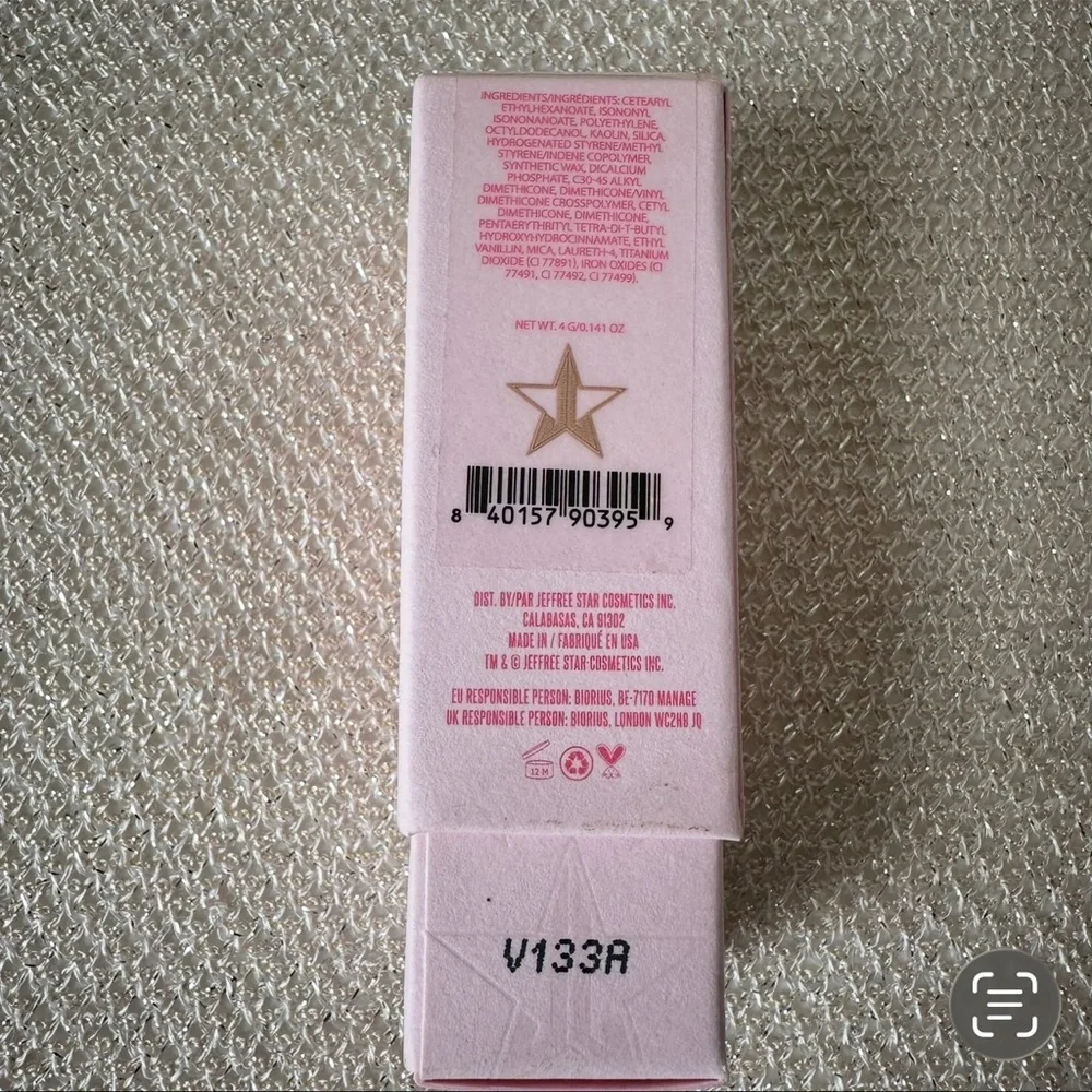 Jeffree Star Velvet Trap Gardening Hoe💄 Lipstick New Box Nude Lip Stick Matte